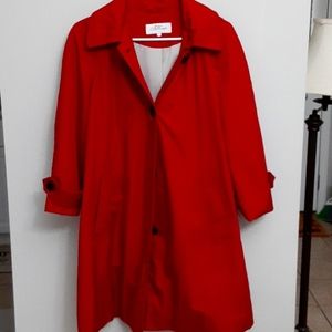 Calvin Klein Fully Linedd Hooded Raincoat